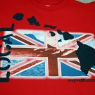 Union Jack PIPELINE surf shirt RETRO GRAPHICS  north shore surfing tee