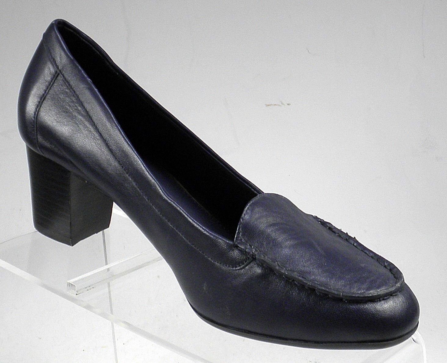 ralph lauren navy blue pumps