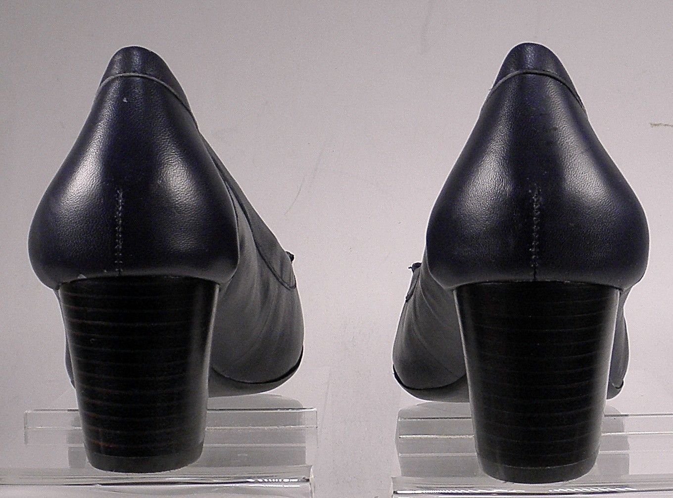 ralph lauren navy blue pumps