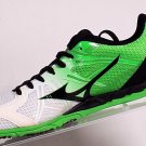 Mizuno Men's Wave Ekiden 9 racing Shoe training Running green black white