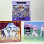 Puzzles LOT OF 3 NEW SEALED  500 piece CATS , DOGS , NOAH'S ARK , Animals