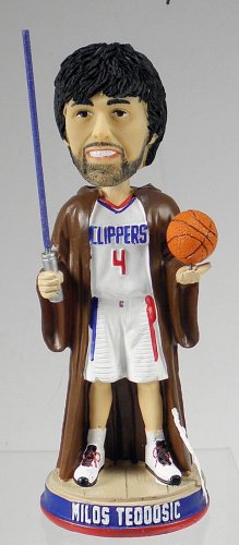 Milos Teodosic Bobble head LOS ANGELES Clippers Star Wars Night BOBBLEHEAD