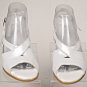 SAS Caress 9S Bone Sandals Tripad Comfort Heel Wedge Women's Sling Back USA