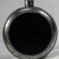 Soppil Wolff Silver Plated Flask w Removable Center round retro steam punk