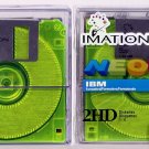 FLOPPY DISC 2HD 1.44 MB 20 DISC TOTAL NEON COLORS IMATION NEW