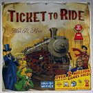 TICKET TO RIDE ALAN R. MOON FAMILY TRAIN adventure TRANSPORTATION BOARD GAME