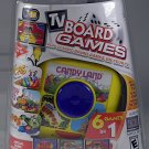 CANDY LAND HUNGRY HIPPOS 6PIN TV BOARD GAMES 6 GAMES IN 1 PLUG N PLAY ON TV