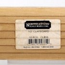 Northeastern Scale Models 1/2" Clapboard Dollhouse Building Wood 10 pc CLB16