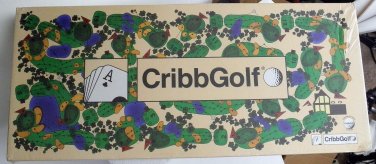 Golf Cribbage Board Games 1992 JK Games Inc. Made In The USA Cribb Toy co