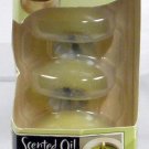 Glade Scented Oil Candle refills luscious pear new in box 3 candles