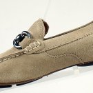 MARC ANTHONY DAMIAN SAND Suede Leather Driving Shoes horsebit Moccasins size 7
