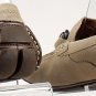 MARC ANTHONY DAMIAN SAND Suede Leather Driving Shoes horsebit Moccasins size 7