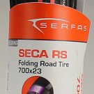 Serfas Seca RS 700x23 Bicycle Tire Pink Folding Road Flat Protection 130 psi