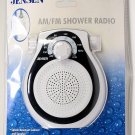 Jensen JWM-120 AM/FM Shower Radio new grt for nightstand or garage