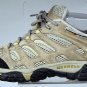 WOMEN'S MERRELL MOAB VENTILATOR TAUPE HIKING TRAIL SHOES LOW SIZE 10 VIBRAM