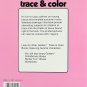 Barbie Trace & Color Coloring Book Golden 1985 w/ Tracing Tissue new retro 80's