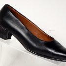 Footthrills C99627 Black Women's Midtown Pump 9 1/2 LEATHER  2W wide USA MADE