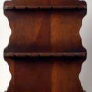 Vintage /old  Handcrafted Wooden 12 Spoon Display Holder Wall