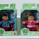 2 Cabbage Patch Kids Baby Mini DANI TRINA NATASHA DEBRA NEW 1995 2 DOLLS