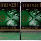 MAXWELL NEW VHS BLANK TAPES 4 PREMIUM GRADE 8 HOURS EACH T-160 video tape