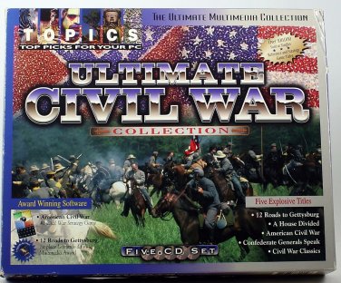 Ultimate Civil War Collection five cd ULTIMATE MULTIMEDIA collection