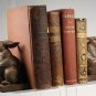 Rabbit Bookends classic retro pair Bunnies book end