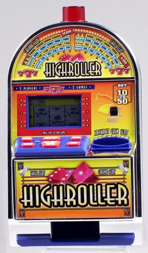 RADICA HIGHROLLER electronic slot machine game CASINO  BANK SLOT