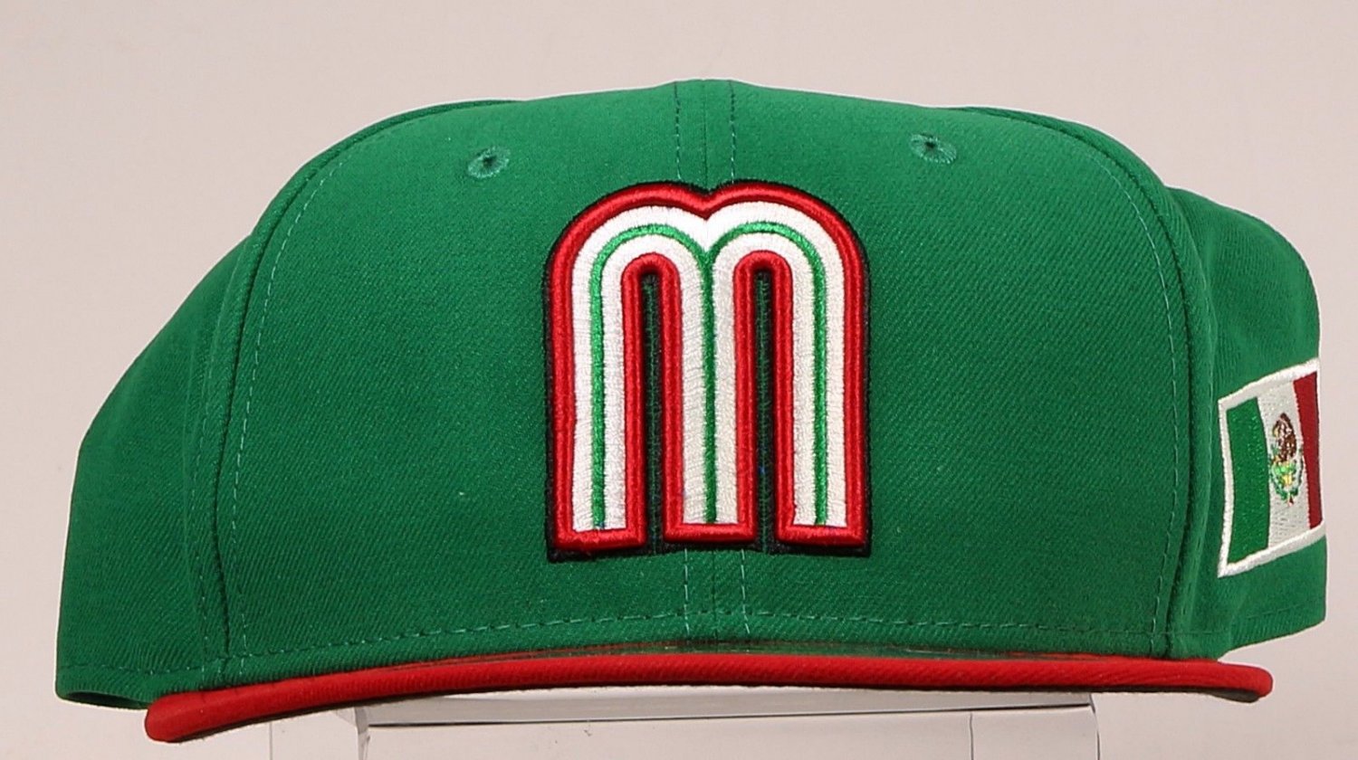 New Era Mexico 59Fifty Fitted World Baseball Classic WBC Green Red