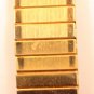 SHARP Men's Wrist Watch Quartz Japan Movement 277042 GOLD TONE FLEX BAND