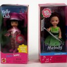 Barbie Kelly Club Musician Melody Career Day and jester Jenny both new 2 DOLLS
