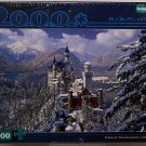 Winter at Neuschwanstein Castle Austria Alps 38 x 26 Inch 2000 Piece Puzzle