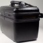 Samsonite Train case BLACK  Hard CASE Full Mirror top quality retro