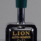 Lion Auto Numbering Machine Model C-71 top quailty