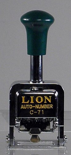 Lion Auto Numbering Machine Model C-71 top quailty