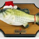 Big Mouth Billy Bass Singing Holiday Christmas Carols Up on a Housetop jingle