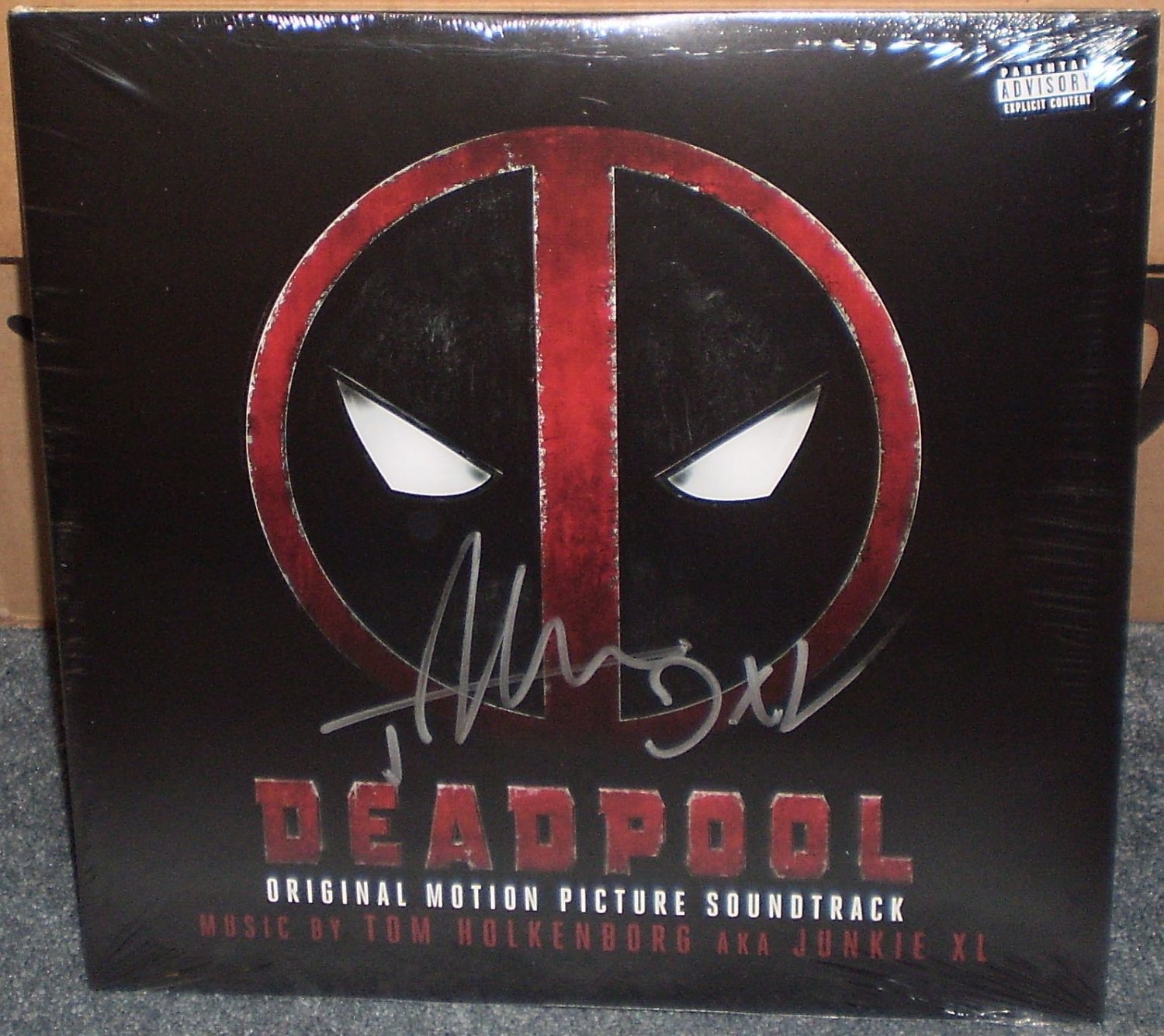 SIGNED Deadpool 2-LP Vinyl Soundtrack Junkie XL Tom Holkenborg NEW Marvel OST