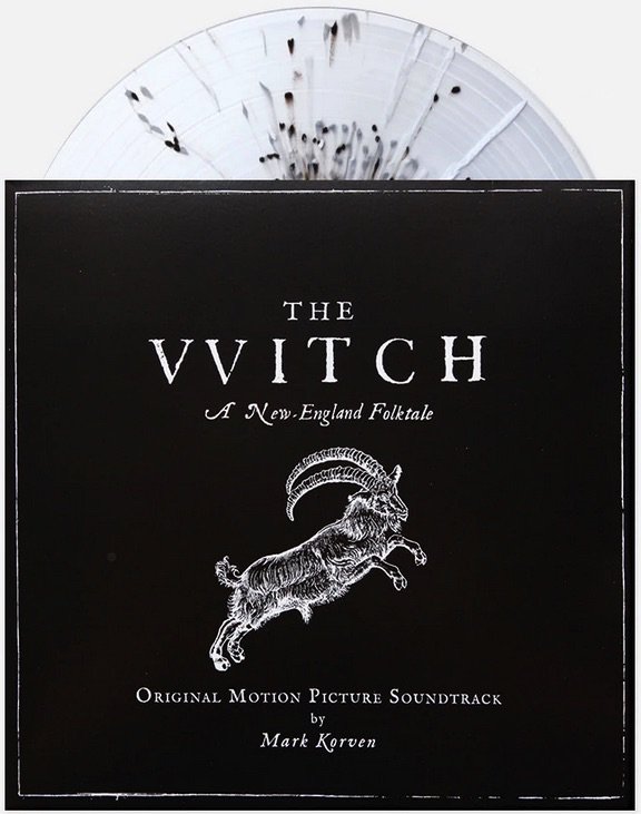 The Witch Soundtrack Mark Korven Clear Vinyl Black White Splatter LP New Sealed