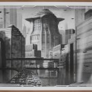 Metropolis Pablo Olivera #1/35 Giclee Print Poster MONO Fritz Lang Movie Film BW