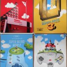 Lyndon Willoughby Super Mario Power-Up Platforms 4 Print Set Nintendo Poster 64