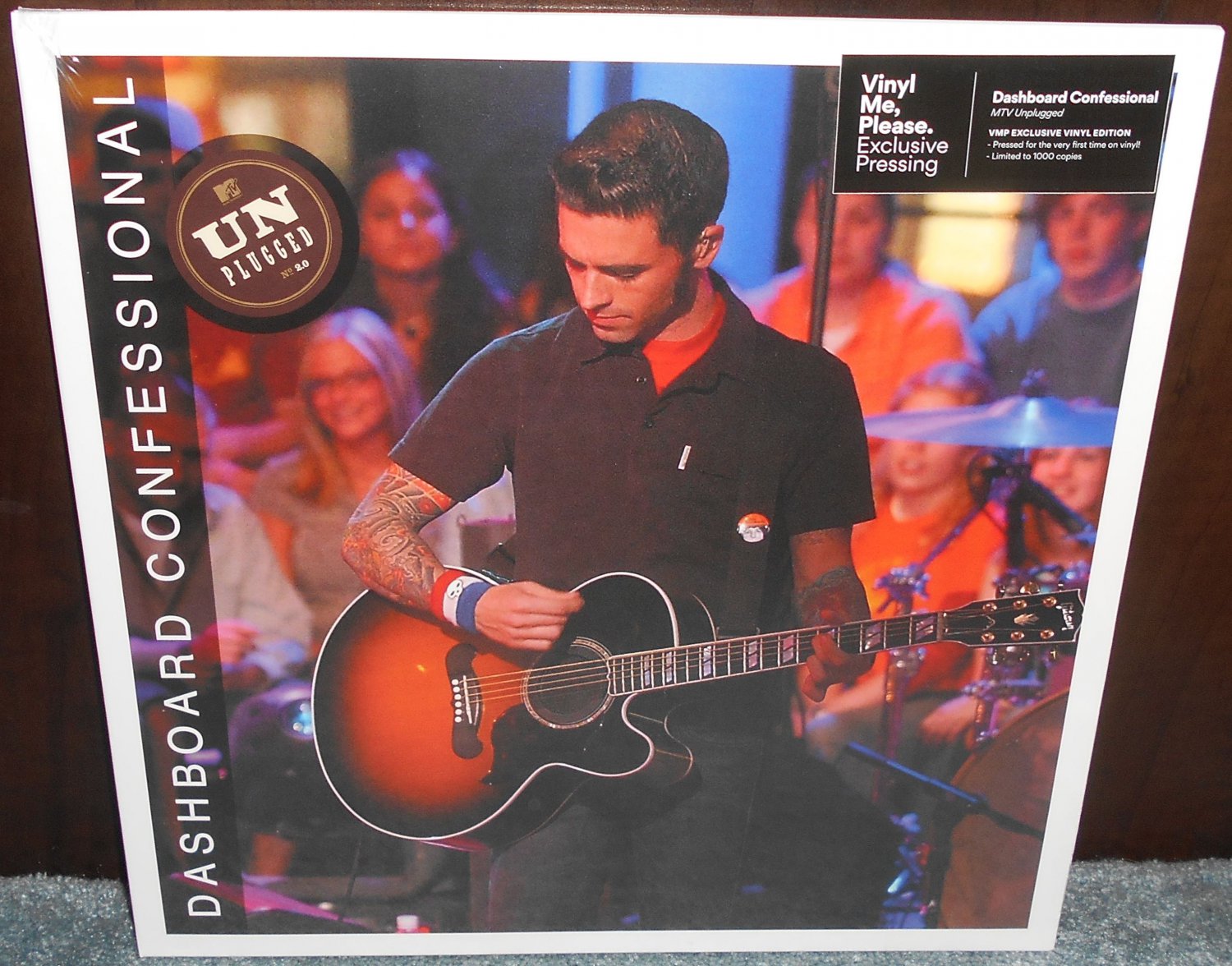 Dashboard Confessional MTV Unplugged v2.0 BABY PINK VINYL Me Please VMP