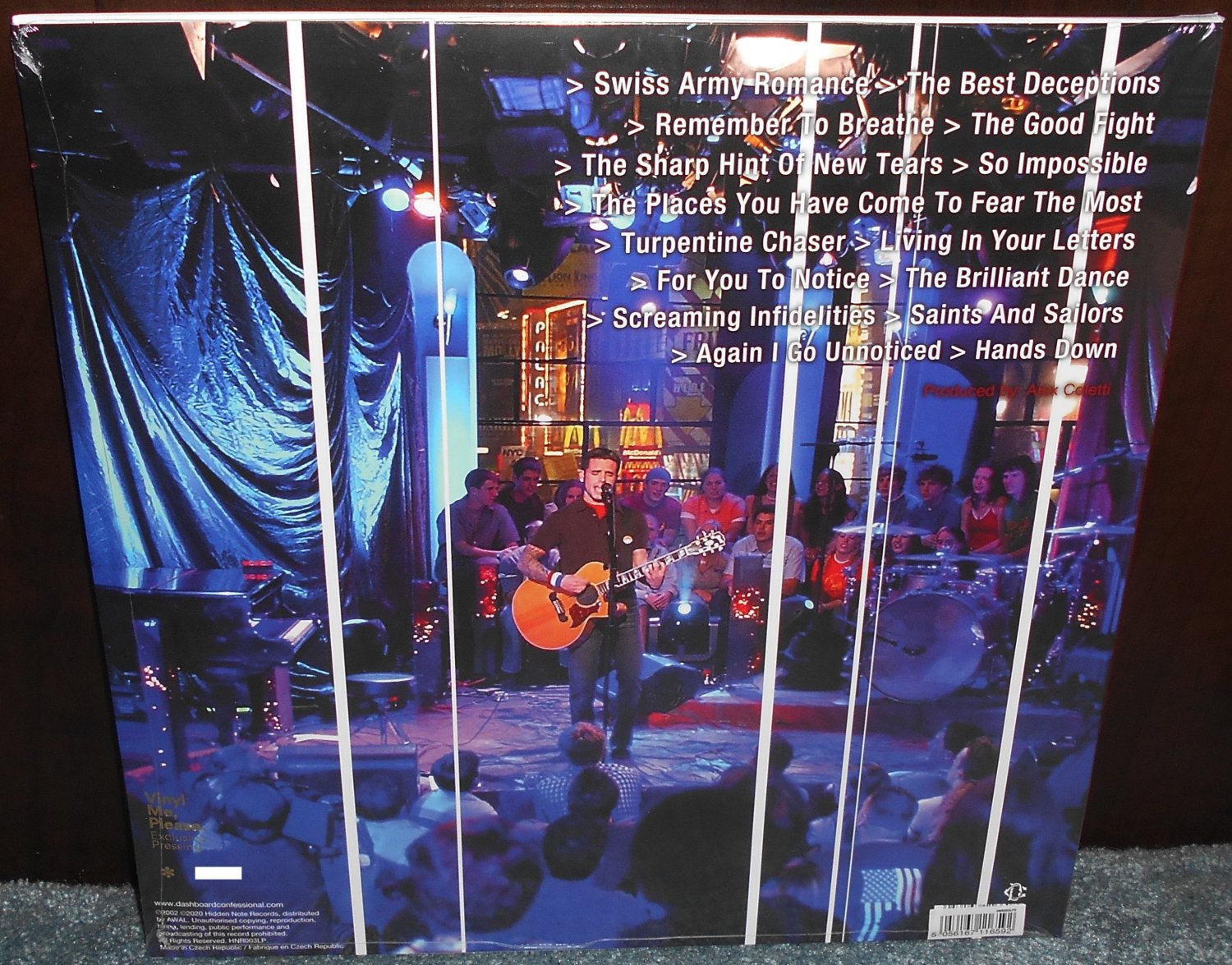 Dashboard Confessional MTV Unplugged v2.0 BABY PINK VINYL Me Please VMP