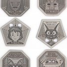 3 Bruce Yan Miyazaki Nickel Tokens Ghibli Spirited Away Kiki's Delivery Service