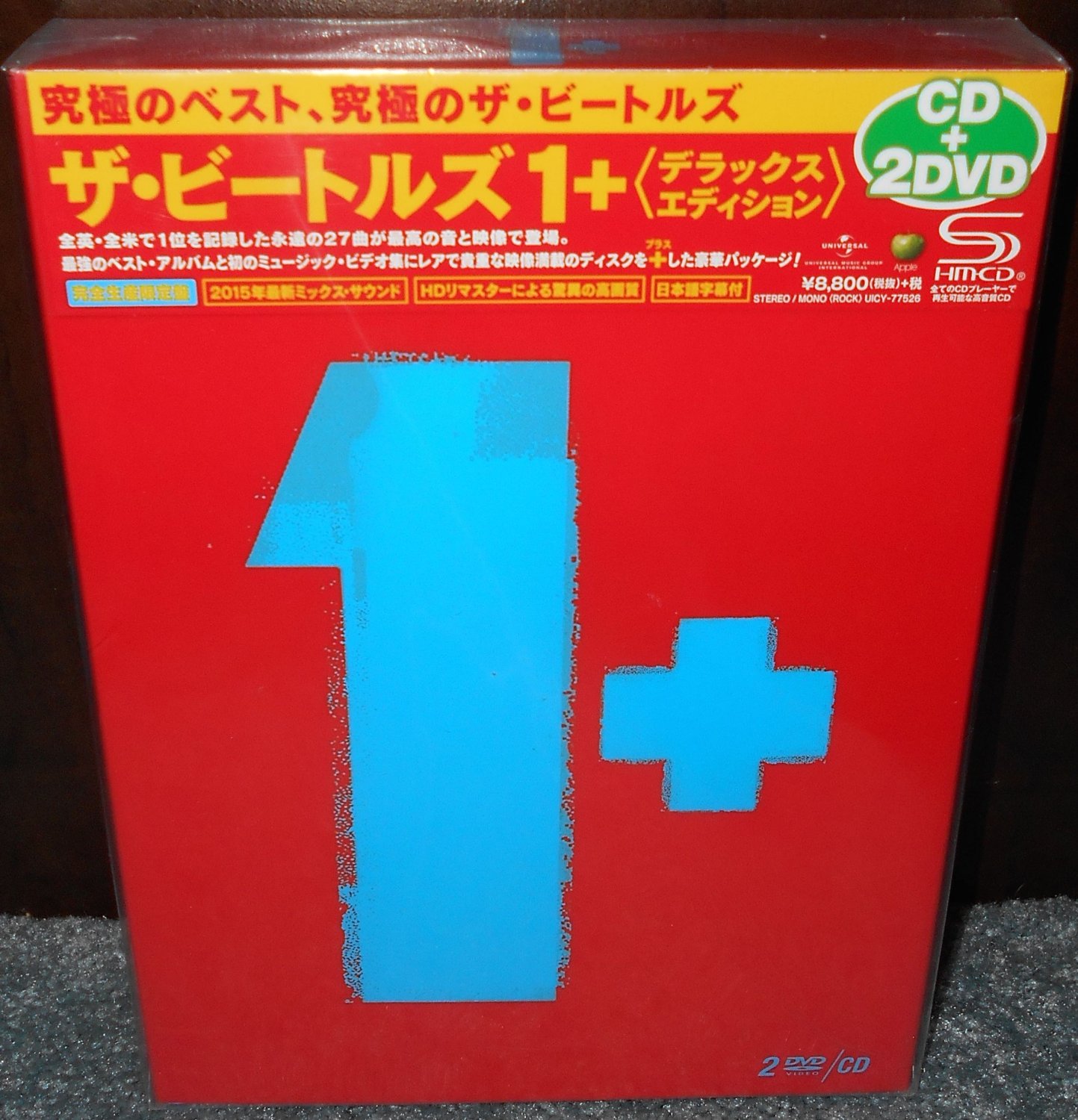 The Beatles 1+ Japan Japanese Import SHM-CD 2-DVD One Deluxe