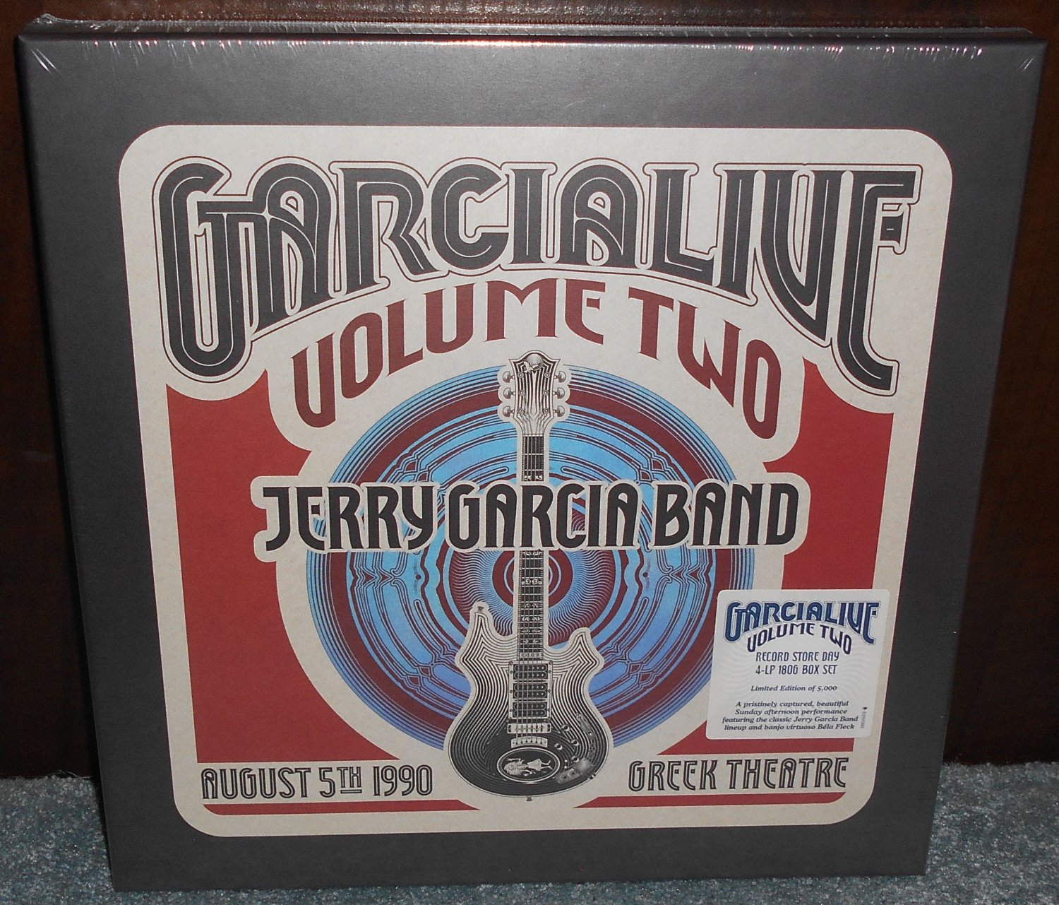Jerry Garcia Band GarciaLive Volume Two 2 4-LP Vinyl Box Set Grateful Dead Greek