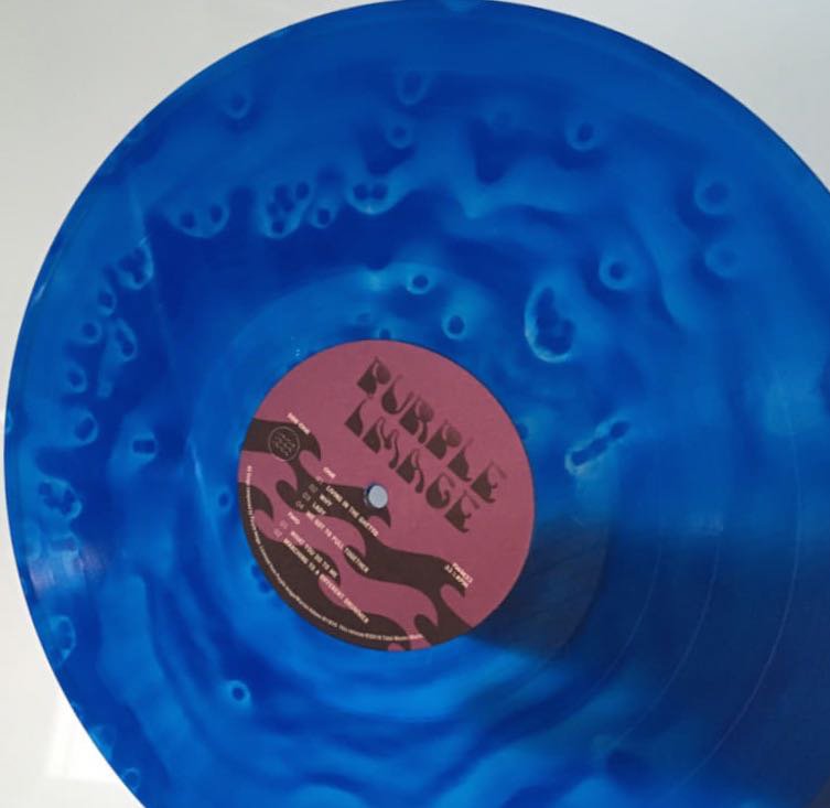 Purple Image Self-Titled Blue Purple Ghostly Colored Vinyl LP Limited /150 Funk