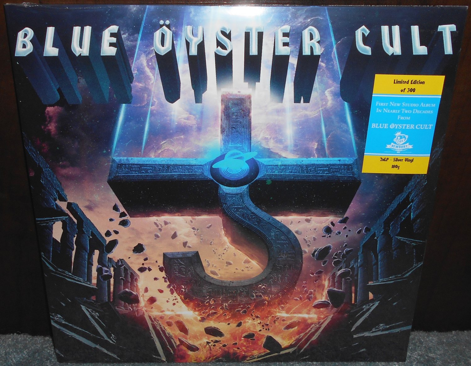 Blue Oyster Cult The Symbol Remains Silver Vinyl 2 Lp Sealed Limited 300 180g 