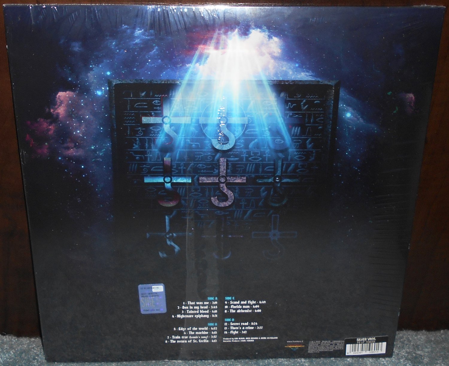 Blue Oyster Cult The Symbol Remains SILVER VINYL 2LP Sealed Limited