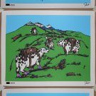 Jim Pollock Cows On Vacation 3 Screen Print Set Posters Signed Numbered Phish