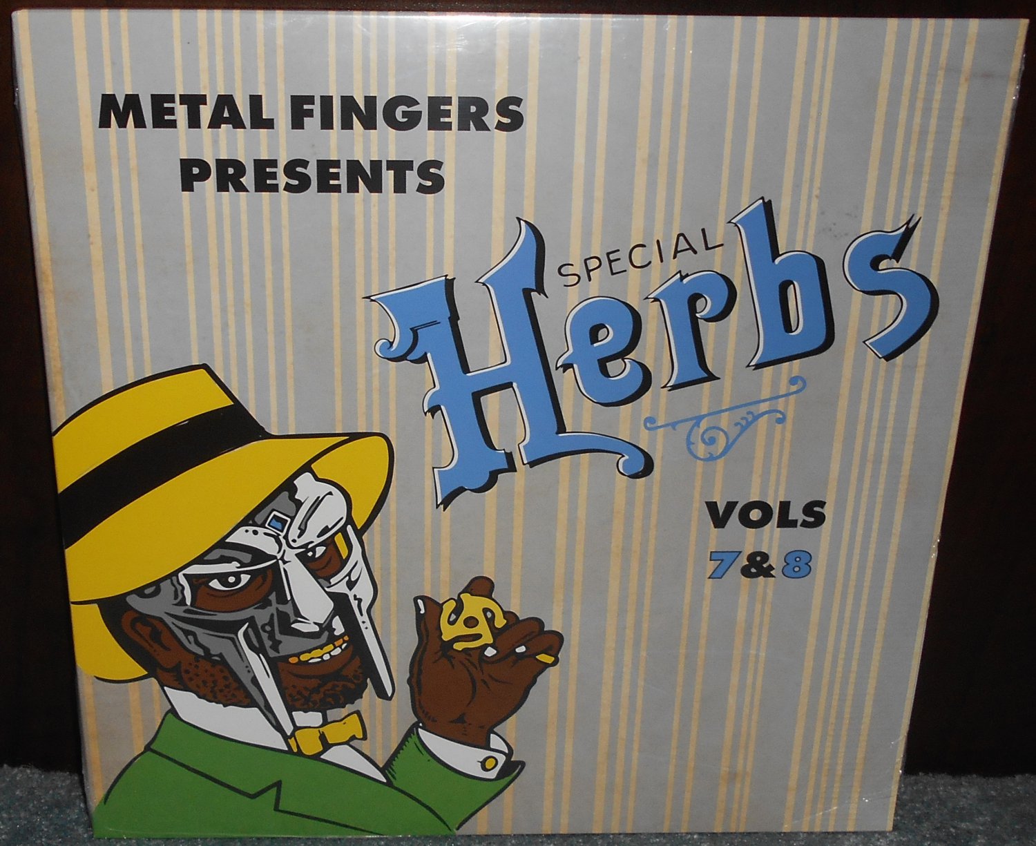 MF Doom Metal Fingers Presents Special Herbs Vols 7 & 8 Vinyl LP