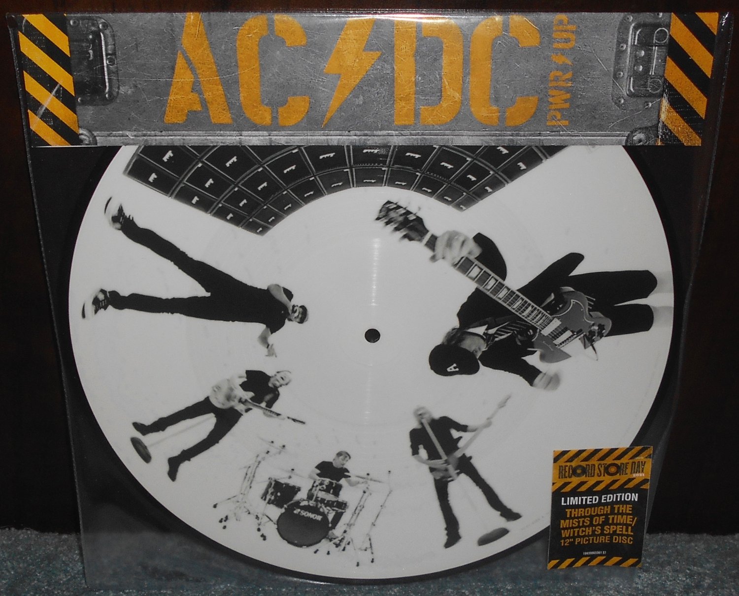 AC/DC Through The Mists Of Time Witch's Spell 12" Vinyl Picture Disc Single RSD